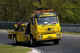 Przewóz ładunków pojazdem pomocy drogowej