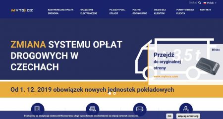 zmiana systemu opłat w Czechach